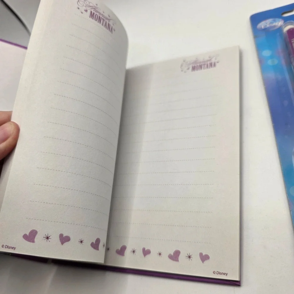 Disney Hannah Montana Secret Pop Star Notebook and Mechanical Pencils Set 2008